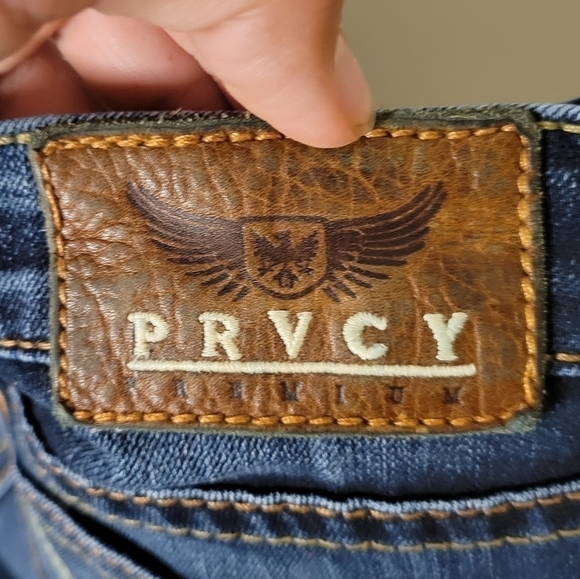 PRVCY Women's Dark Straight Denim Jeans - Size (27) - Excellent Condition - Picture 11 of 12